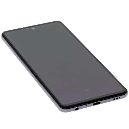 Replacement OLED Assembly With Frame Compatible For Samsung A72 (A725 / 2021) (Awesome Black) by ESOURCE PARTS - Refurbished condition - Image 5
