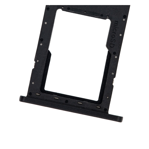 Replacement Single Sim Card Tray Compatible For Samsung Galaxy A11 (Black)