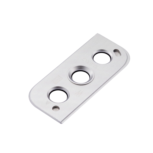 Replacement Rear Camera Glass Lens With Bezel For Samsung Galaxy S22 5G / S22+ Plus 5G (S906W) - White