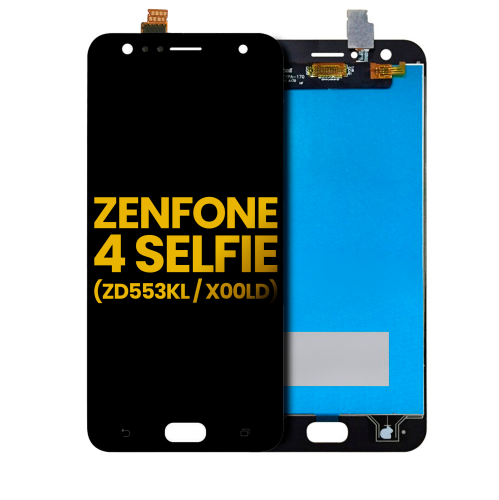 Replacement LCD Assembly Without Frame Compatible For Asus ZenFone 4 Selfie (ZD553KL / 2017) / ZenFone 4 Selfie Lite (ZB553KL / 2017) (Black) by ESOURCE PARTS - Refurbished condition - Image 2