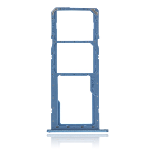 Replacement Dual Sim Card Tray Compatible For Samsung Galaxy A11 (Blue)