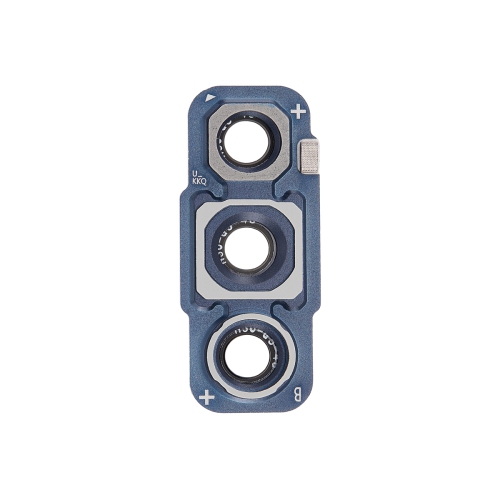 Replacement Rear Camera Glass Lens With Bezel Ring For Samsung Galaxy S21 FE 5G - Blue