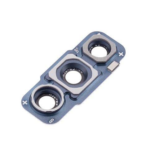 Replacement Rear Camera Glass Lens With Bezel Ring For Samsung Galaxy S21 FE 5G - Blue