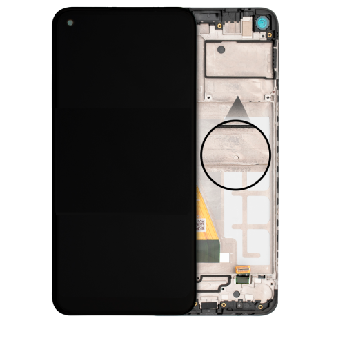 Replacement LCD Assembly With Frame Compatible For Samsung Galaxy A11 (A115U / A115A / 2020) (US Version) (All Colors) by ESOURCE PARTS - Refurbished condition - CA$64.58