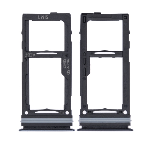 Replacement Dual Sim Card Tray Compatible For Samsung Galaxy A52 4G (Awesome Black)