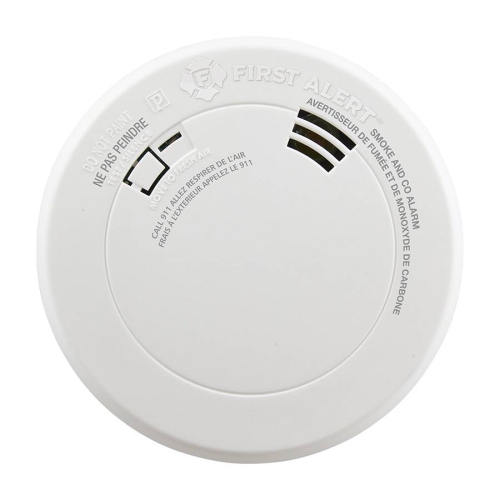 First Alert PRC700VA-6 Slim Series Photoelectric Smoke & Carbon Monoxide Detector with Voice Location