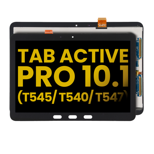 Refurbished - Replacement LCD Assembly Without Frame Compatible For Samsung Galaxy Tab Active Pro 10.1" (T545 / T540 / T547) (Black)