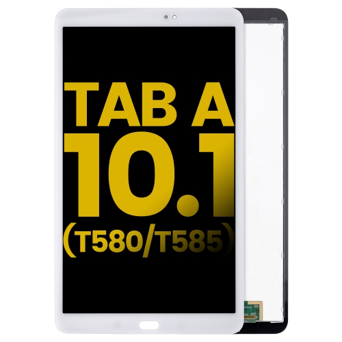 Replacement LCD Assembly Without Frame Compatible For Samsung Tab A (10.1" / 2016) (T580 / T585) (White) by ESOURCE PARTS - Refurbished condition - Image 3