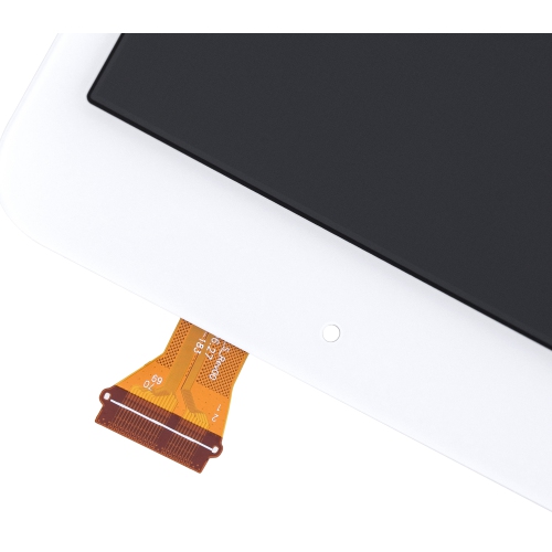 Remis à neuf – écran ACL de remplacement sans cadre compatible avec la Galaxy Tab E de 8,0 po de Samsung (2016) (T375/T377/T378) (Blanc)