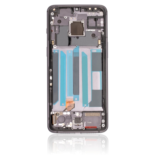 Refurbished - Replacement OLED Assembly With Frame Compatible For OnePlus 7 (Mirror Gray)