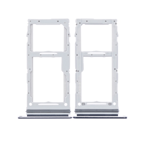 Replacement Dual Sim Card Tray Compatible For Samsung Galaxy A71 5G (Prism Cube Black)