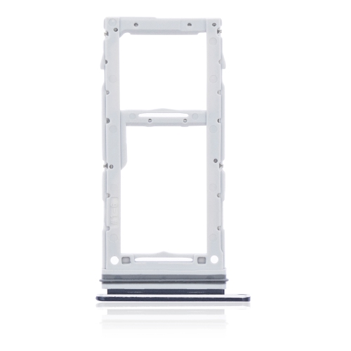 Replacement Dual Sim Card Tray Compatible For Samsung Galaxy A71 5G (Prism Cube Black)