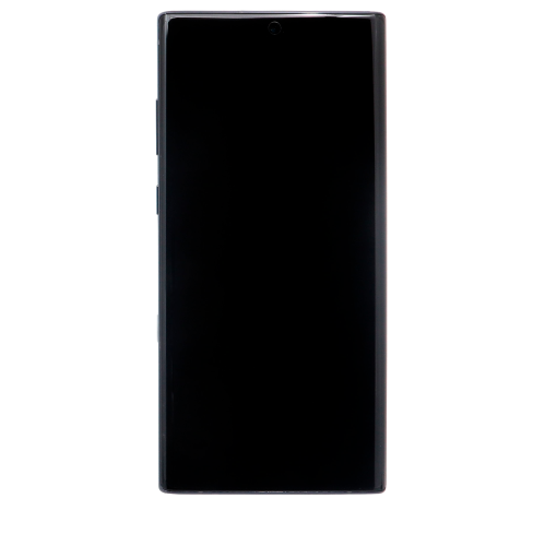 ESOURCE PARTS  Replacement Oled Assembly With Frame Compatible for Samsung Galaxy Note 10 Plus / 5G (Service Pack) (Aura Black)