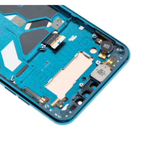 Refurbished - Replacement OLED Assembly With Frame Compatible For LG G8S ThinQ (Mirror Teal)