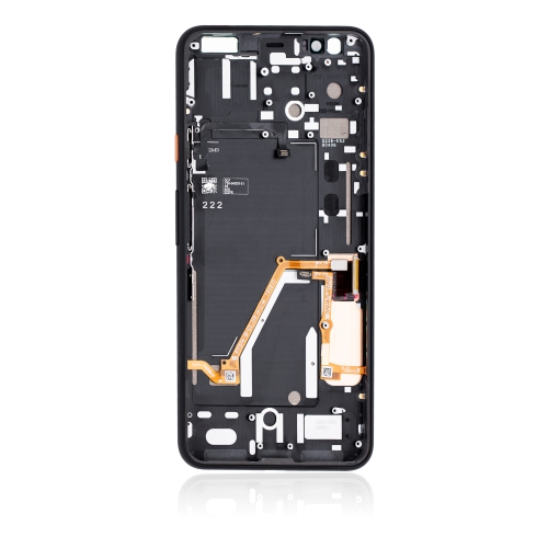 Replacement OLED Assembly With Frame Compatible For Google Pixel 4 XL (Orange Power Button) by ESOURCE PARTS - Refurbished condition - Image 2