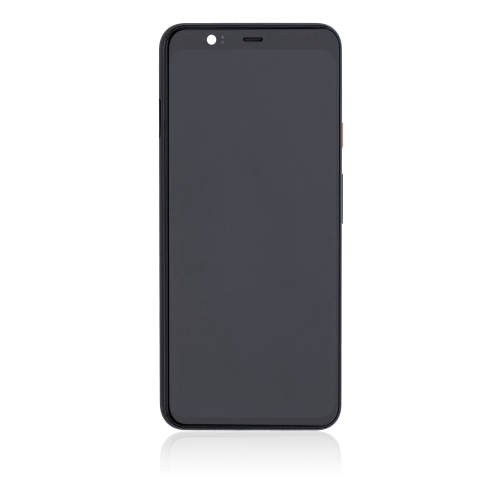Replacement OLED Assembly With Frame Compatible For Google Pixel 4 XL (Orange Power Button) by ESOURCE PARTS - Refurbished condition - Image 3