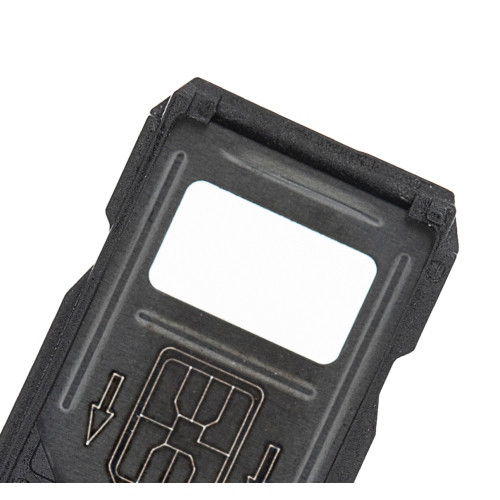 ESOURCE PARTS  Replacement Single Sim Card Tray Compatible for Oneplus 7T (Frosted Silver)