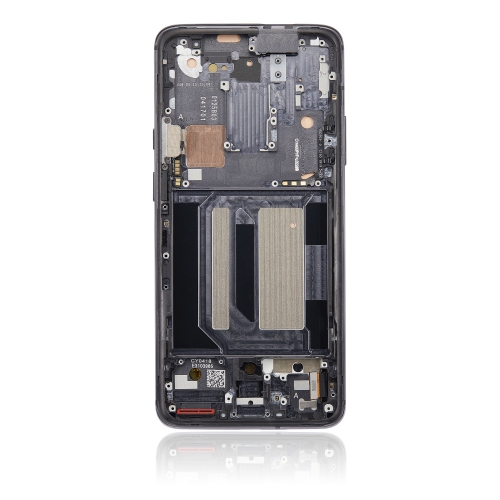 Refurbished - Replacement OLED Assembly With Frame Compatible For OnePlus 7 Pro (Mirror Gray)