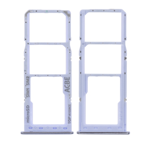 Replacement Dual Sim Card Tray Compatible For Samsung Galaxy A32 (Awesome Violet)