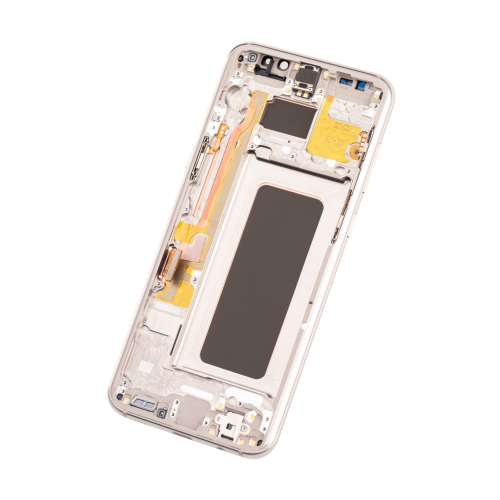 Refurbished - Replacement OLED Assembly With Frame Compatible For Samsung Galaxy S8 Plus (Maple Gold)