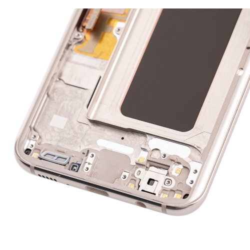 Refurbished - Replacement OLED Assembly With Frame Compatible For Samsung Galaxy S8 Plus (Maple Gold)
