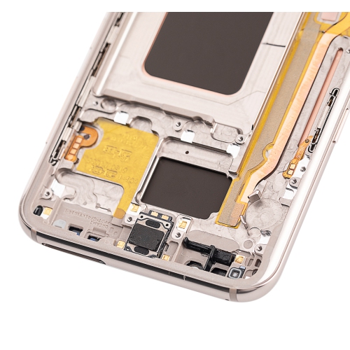 Refurbished - Replacement OLED Assembly With Frame Compatible For Samsung Galaxy S8 Plus (Maple Gold)
