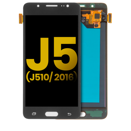 LCD Assembly Without Frame Compatible For Samsung Galaxy J5 Duos (J510 / 2016) (Black) by ESOURCE PARTS - Refurbished condition - Image 3