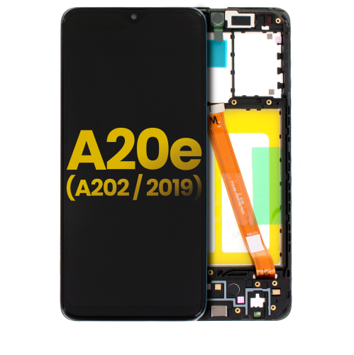 LCD Assembly With Frame Compatible For Samsung Galaxy A20e (A202 / 2019) (All Colors) by ESOURCE PARTS - Refurbished condition - Image 2