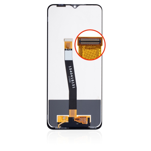 Objectif arrière de remplacement avec support compatible avec le Galaxy A22 4G de Samsung (menthe)