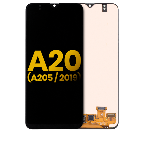 Replacement OLED Assembly Without Frame Compatible For Samsung Galaxy A20 (A205 / 2019) (All Models) (All Colors) by ESOURCE PARTS - Refurbished condition - Image 3
