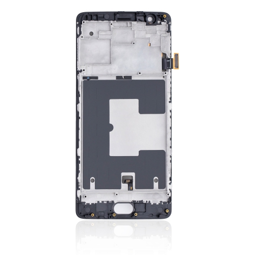 Replacement OLED Assembly With Frame Compatible For OnePlus 3 / OnePlus 3T (Black) by ESOURCE PARTS - Refurbished condition - Image 2