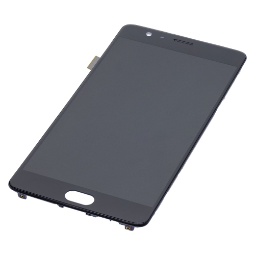 Replacement OLED Assembly With Frame Compatible For OnePlus 3 / OnePlus 3T (Black) by ESOURCE PARTS - Refurbished condition - Image 4