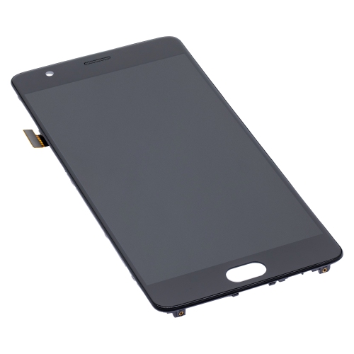 Replacement OLED Assembly With Frame Compatible For OnePlus 3 / OnePlus 3T (Black) by ESOURCE PARTS - Refurbished condition - Image 5
