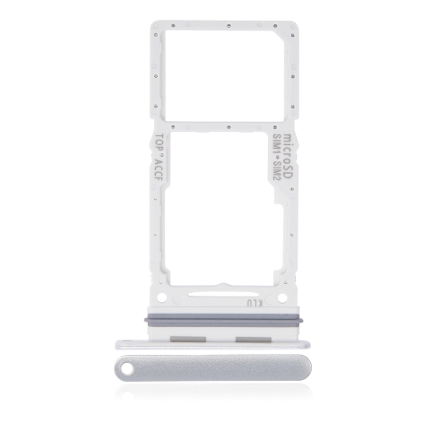 Plateau de remplacement pour deux cartes SIM compatible avec le Galaxy A33 5G de Samsung (blanc)