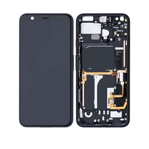 Replacement OLED Assembly With Frame Compatible For Google Pixel 4 (Gray Power Button) by ESOURCE PARTS - Refurbished condition - CA$118.28