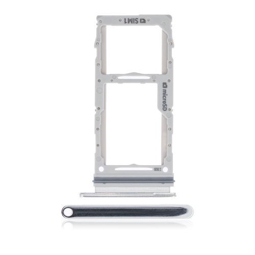 ESOURCE PARTS  Replacement Dual Sim Card Tray Compatible for Samsung Galaxy A90 5G (A908 / 2019) (White)