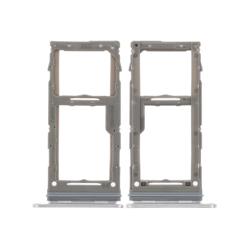 Plateau de remplacement pour une carte SIM compatible avec le Galaxy A71 5G de Samsung (Prism Cube Sliver)