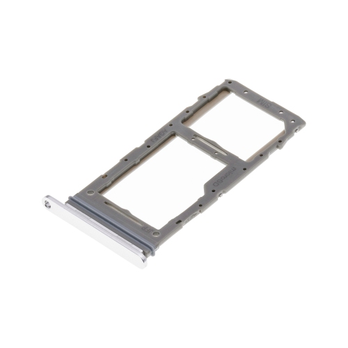 Plateau de remplacement pour une carte SIM compatible avec le Galaxy A71 5G de Samsung (Prism Cube Sliver)