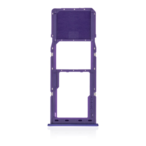 Replacement Single Sim Card Tray Compatible For Samsung Galaxy A30S (Violet)