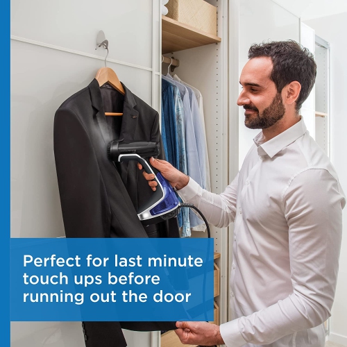 Refurbished -Rowenta DR8220Q1 Handheld X-CEL Steam Minute Force Garment Steamer