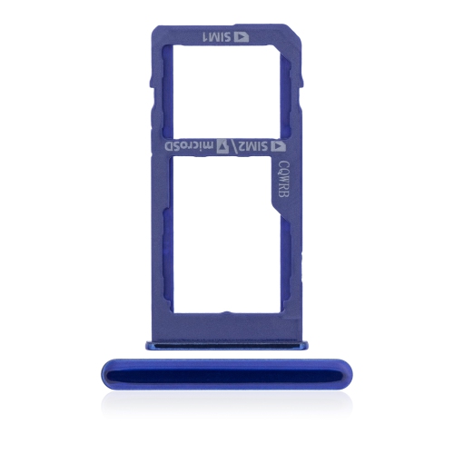 Replacement Dual Sim Card Tray Compatible For Samsung Galaxy A60 (Seawater Blue)