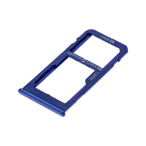 Replacement Dual Sim Card Tray Compatible For Samsung Galaxy A60 (Seawater Blue)