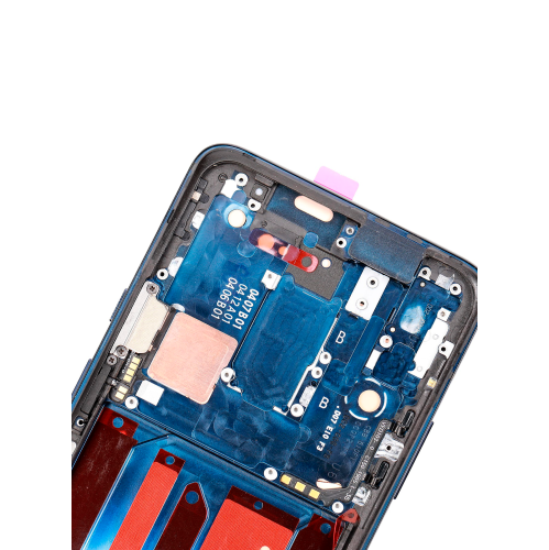 Replacement OLED Assembly With Frame Compatible For OnePlus 7 Pro (Nebula Blue) by ESOURCE PARTS - Refurbished condition - Image 5