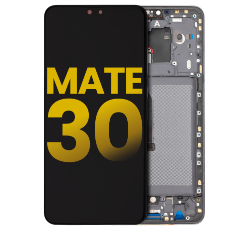 Replacement LCD Assembly With Frame Compatible For Huawei Mate 30 (Black) by ESOURCE PARTS - Refurbished condition - Image 5