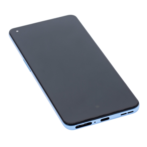 Replacement OLED Assembly With Frame Compatible For OnePlus 9 (North America) (Arctic Sky) by ESOURCE PARTS - Refurbished condition - Image 3