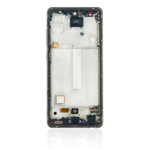Replacement OLED Assembly With Frame Compatible For Samsung Galaxy A52 5G / A52S 5G (A528 / 2021) (Aftermarket Plus) (Awesome White)