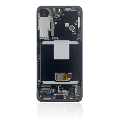 OLED Assembly With Frame Compatible For Samsung Galaxy S22 5G (Phantom Black) by ESOURCE PARTS - Refurbished condition - Image 3