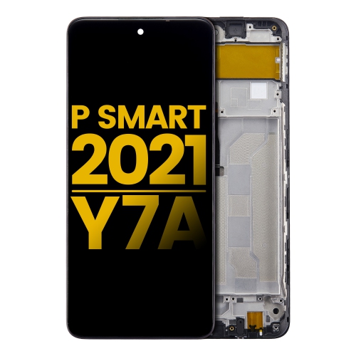 Replacement LCD Assembly With Frame Compatible For Huawei P Smart 2021 / Y7A (All Colors) by ESOURCE PARTS - Refurbished condition - Image 2