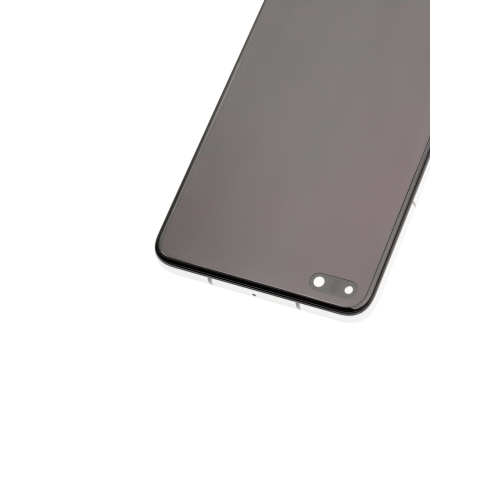 OLED Assembly With Frame Compatible For Huawei P40 (White) by ESOURCE PARTS - Refurbished condition - Image 2