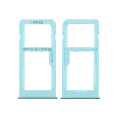 Replacement Dual Sim Card Tray Compatible For Samsung Galaxy A60 (Peach Mist)